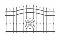 Schmuckzaun Schmiedezaun Residenz Potsdam Premium Elementh&o