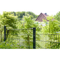 Doppelstabzaun Design PICO (H x L) 0800 mm x 2 m in Anthrazit
