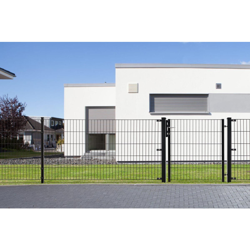 Stabgitterzaun Design BLACKY (H x L) 1000 mm x 10 m in...