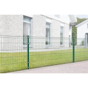 Stabgitterzaun Design MICHL (H x L) 1000 mm x 4 m in Moosgrün