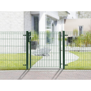 Stabgitterzaun Design MICHL (H x L) 1000 mm x 4 m in Moosgrün