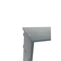 Kaminholzregal Stabgitterzaun Moosgrün RAL 6005