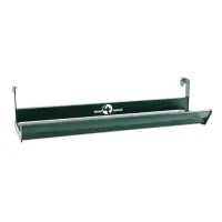 Outdoor-Regal Stabgitterzaun Steingrau RAL 7030