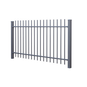 Schmuckzaun Design Zürich 6 m ( H x B ) 1200 x 1910 mm Eisenglimmer