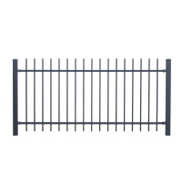 Schmuckzaun Design Zürich 6 m ( H x B ) 1200 x 1910 mm Eisenglimmer