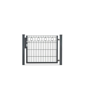Flügeltor BARCELONA - VARIO Residenz - 1-flüglig ( H x B ) 1230 x 1020 mm ZINK