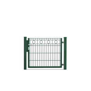 Flügeltor BARCELONA - VARIO Residenz - 1-flüglig ( H x B ) 1230 x 1020 mm ZINK