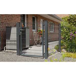 Flügeltor BARCELONA - VARIO Residenz - 1-flüglig ( H x B ) 1230 x 1020 mm ZINK
