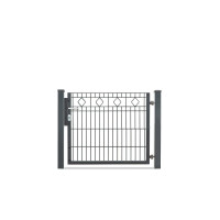 Flügeltor BARCELONA - VARIO Residenz - 1-flüglig ( H x B ) 1230 x 1020 mm ZINK