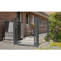 Flügeltor BARCELONA - VARIO Residenz - 1-flüglig ( H x B ) 1230 x 1020 mm ZINK