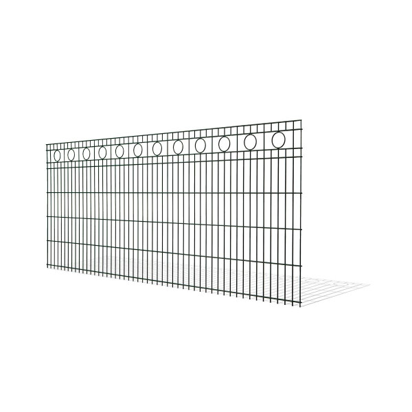 Schmuckzaun Design Rom (H x B ) 1030 mm x 30 m Anthrazit