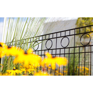 Schmuckzaun Design Rom (H x B ) 1030 mm x 30 m Anthrazit