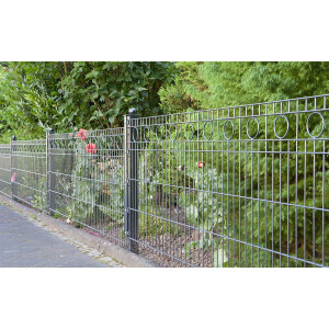 Schmuckzaun Design Rom (H x B ) 1030 mm x 30 m Anthrazit