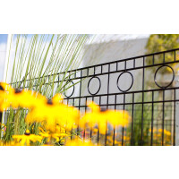 Schmuckzaun Design Rom (H x B ) 1030 mm x 30 m Anthrazit