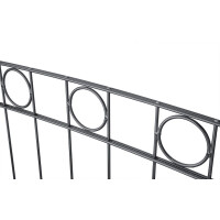 Schmuckzaun Residenz WIEN ( H x L ) 830 mm x 12,5 m Anthrazitgrau