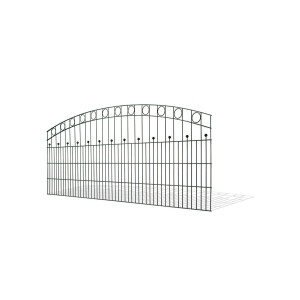 Schmuckzaun Residenz WIEN ( H x L ) 1230 mm x 17,5 m Anthrazitgrau