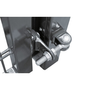Flügeltor Max und Moritz - Vario Plus S - 1-flüglig 1200 x 1340 mm Zink
