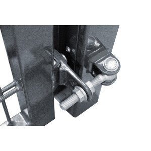 Flügeltor Max und Moritz - Vario Plus S - 2-flüglig ( H x B ) 800 x 2140 mm Moosgrün