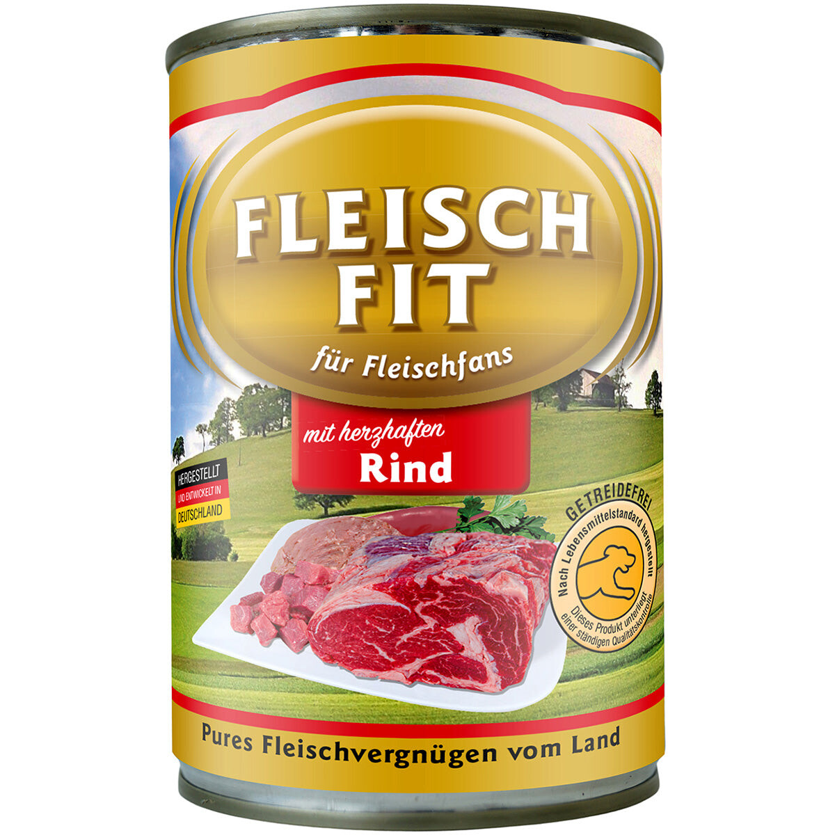 Hundefutter ROPODOG Nassfutter FleischFit für Hunde...