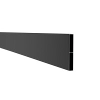 VIDUAL line 150 D10 ALU Zaunpaket mit Pfosten (L x H) 9,04 m x 1600 mm Anthrazit