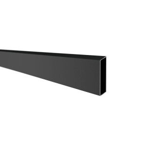 VIDUAL Rhombus-Profil pure 100 Aluminiumfüllung mit Pfosten (L x H) 14,41 m x 1600 mm in Anthrazit