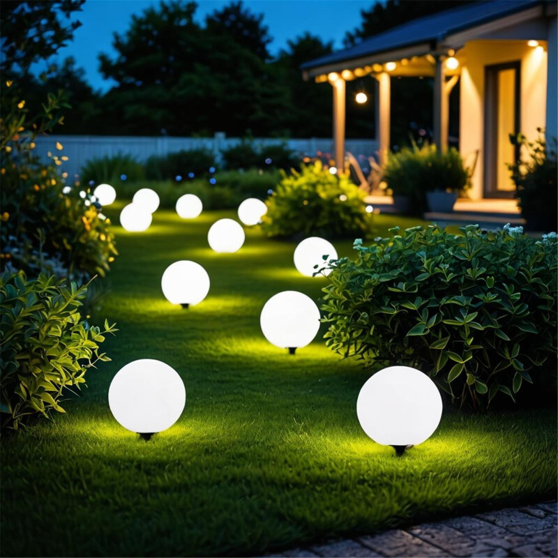 Solar Leuchtkugel LED Ø25cm Wetterfest IP44 inkl....
