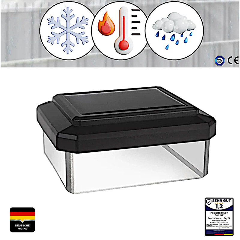 Pfostenleuchte 6040 LED Solar Zaunleuchte