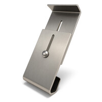 CampiClip TYP S – Stufenlos verstellbarer Halter mit Flügelschraube