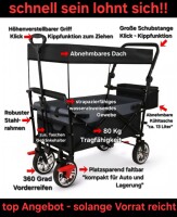 Falt Bollerwagen Handwagen Kinder Buggy Trolley Strandwagen 