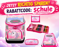 JojoBag Schulranzen Set Regenbogen Einho gallery