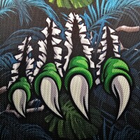 JojoBag Schulranzen Set Jungle Dinosaurier Ergonomisch 5-tei