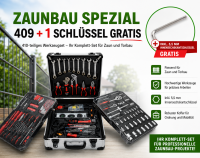 Werkzeugkoffer Alukoffer Trolley 410 tlg  + 1 Extra Walter S