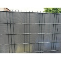 Sichtschutzstreifen Maximus geriffelt PP-Kunststoff  2530 x 