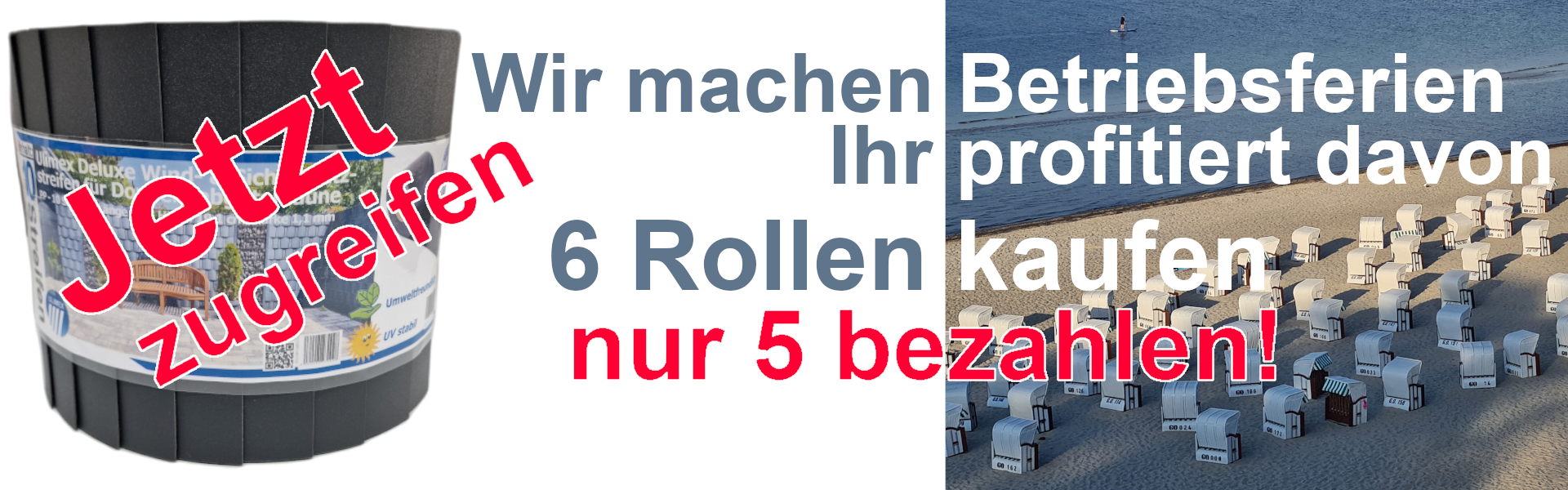 6 für 5 Rollen
